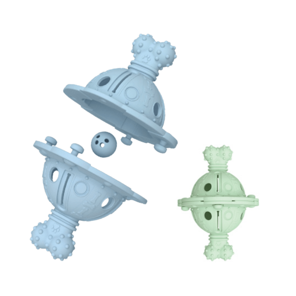 Astro Interactive Silicone Chew & Rattle Treat Ball